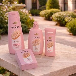 Dove x Crumble Bath & Body Set